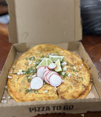 Mulita pizza-style taco