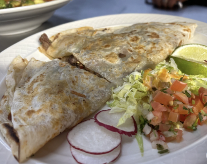 Crispy quesadilla