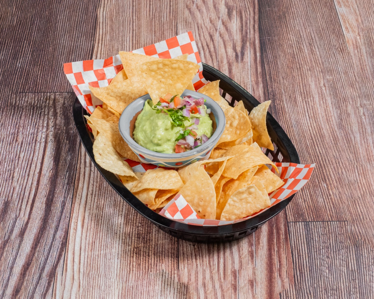 Guacamole & chips — made fresh